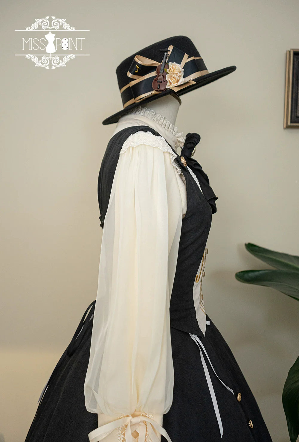 Miss Point - Golden Movement - Elegant Lolita Waistcost Short Vest Customized