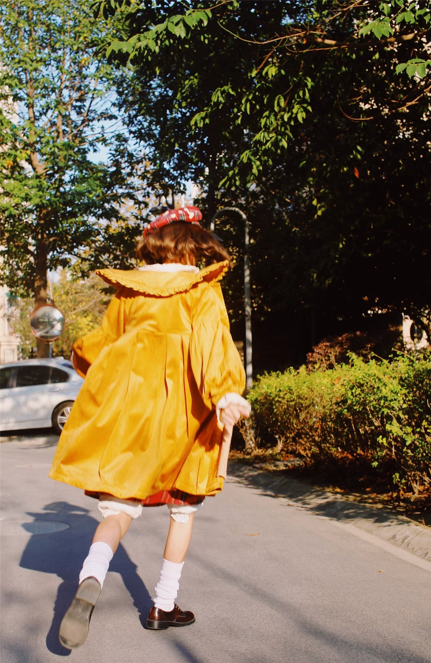 Dark Star Island - Winter Lolita Cape Velvet Antique Lolita Coat