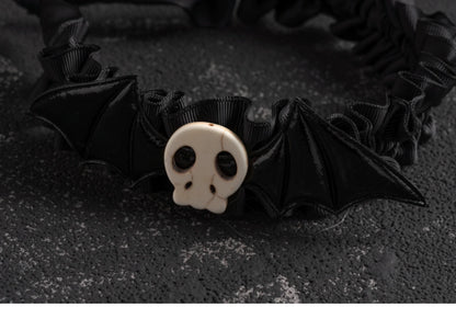 Strange Sugar - Gothic Hair Accessories Set Skulls Sharks Lolita Clips Headbands
