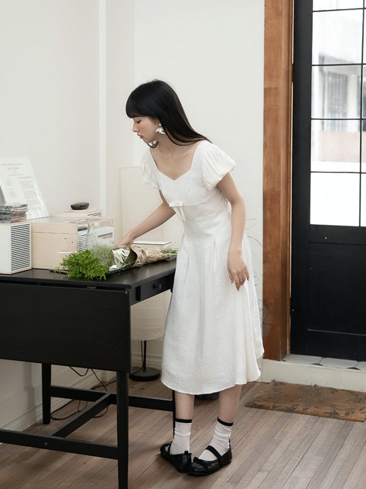 Flower Embroidery Dress【s0000001737】