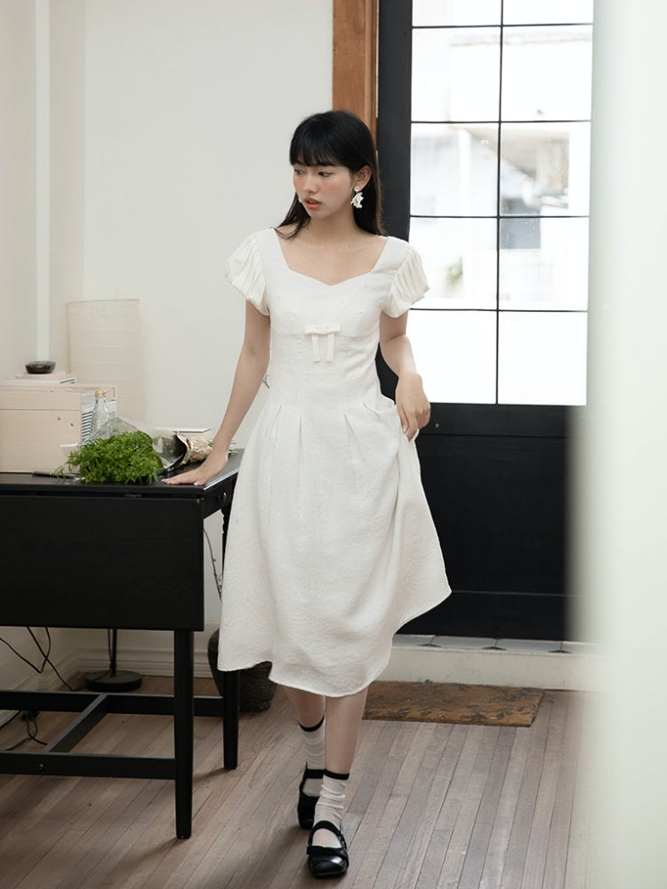 Flower Embroidery Dress【s0000001737】