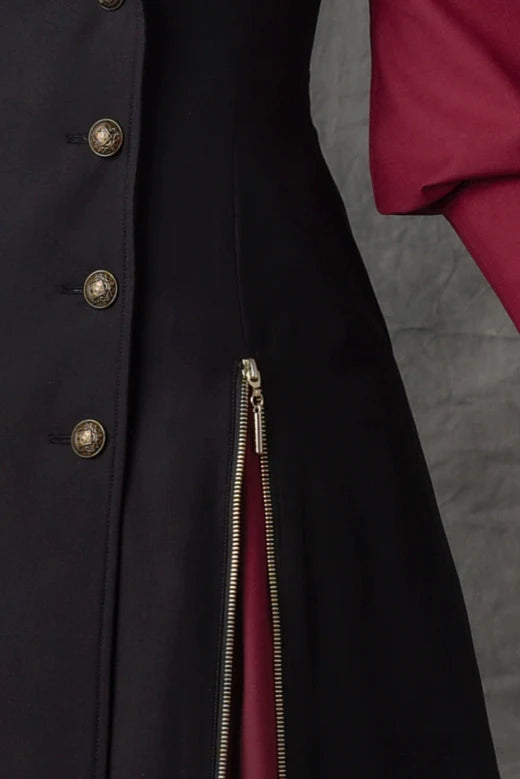 Vancy - Drunken Dreams - Vintage Lolita Dress Mutton Sleeve Shirt