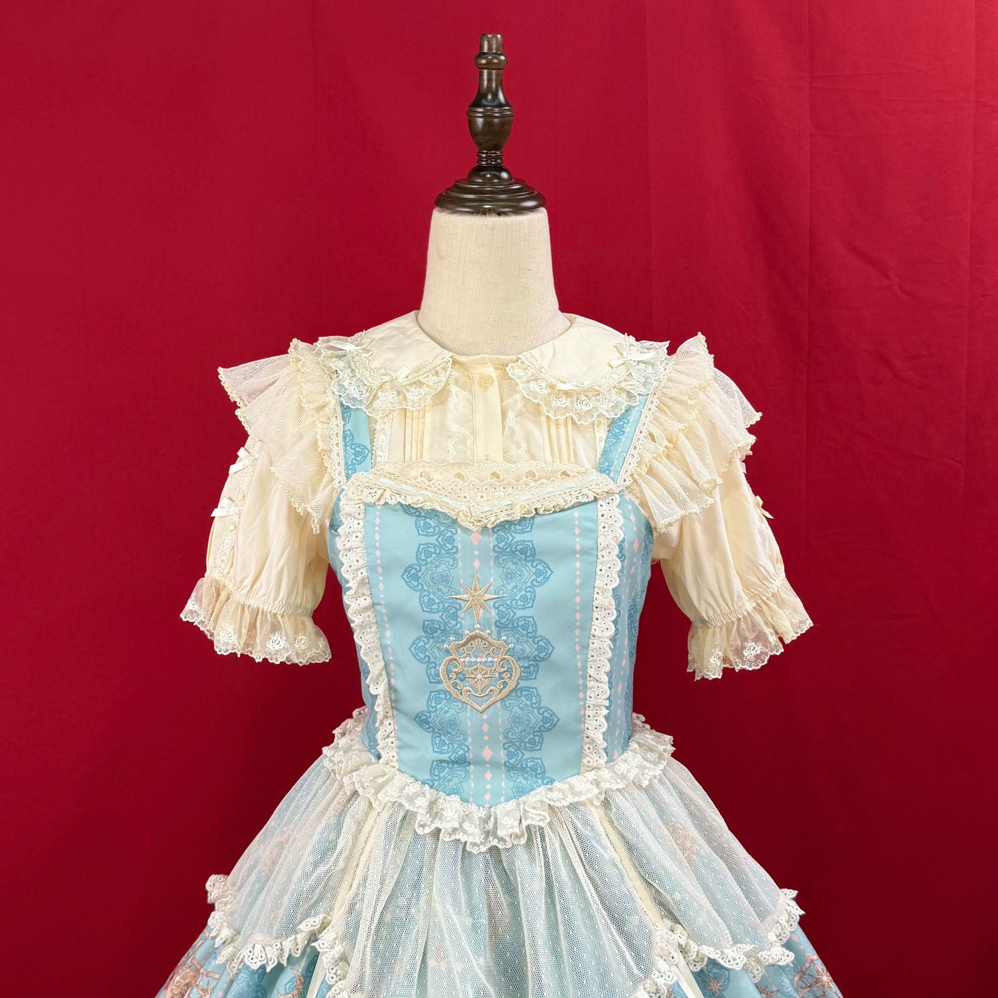 DMFS Lolita - Lanxin Shirt - Cotton Sweet Lolita Lace Blouse