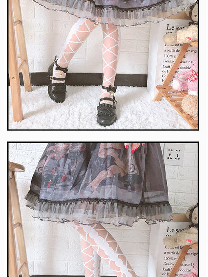 Roji roji - Thorn Kiss - Lolita Thigh Stockings Lolita Pantyhose