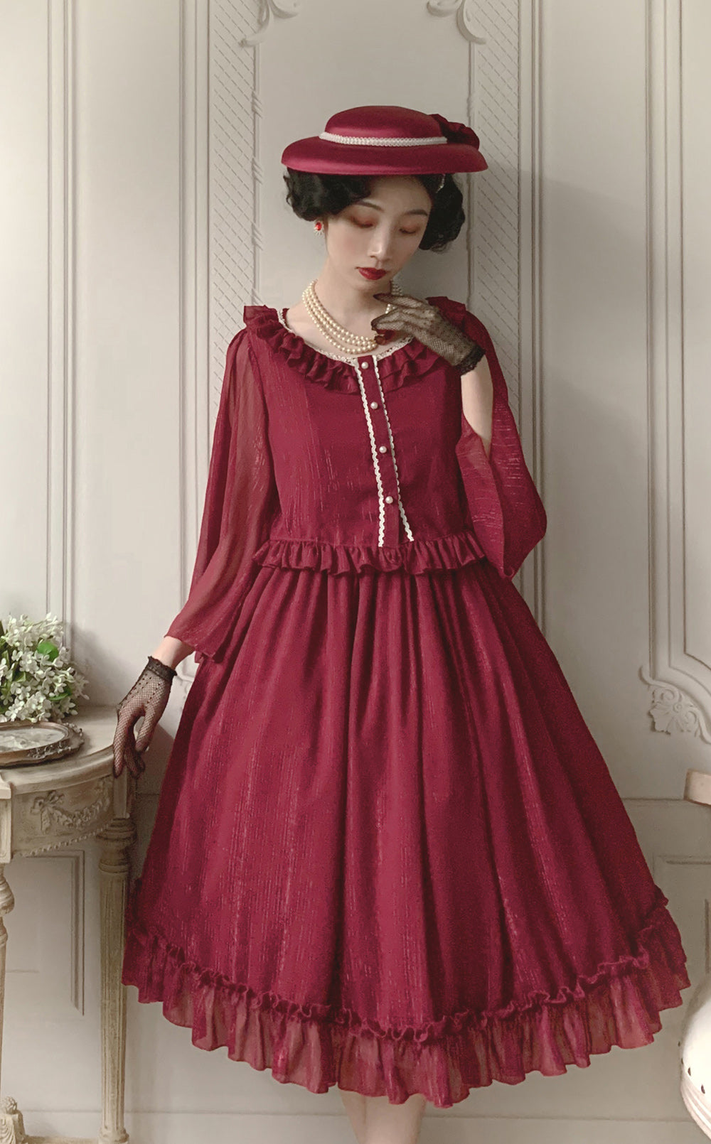 Miss point - Rhine Riverside - Summer Lolita Cardigan