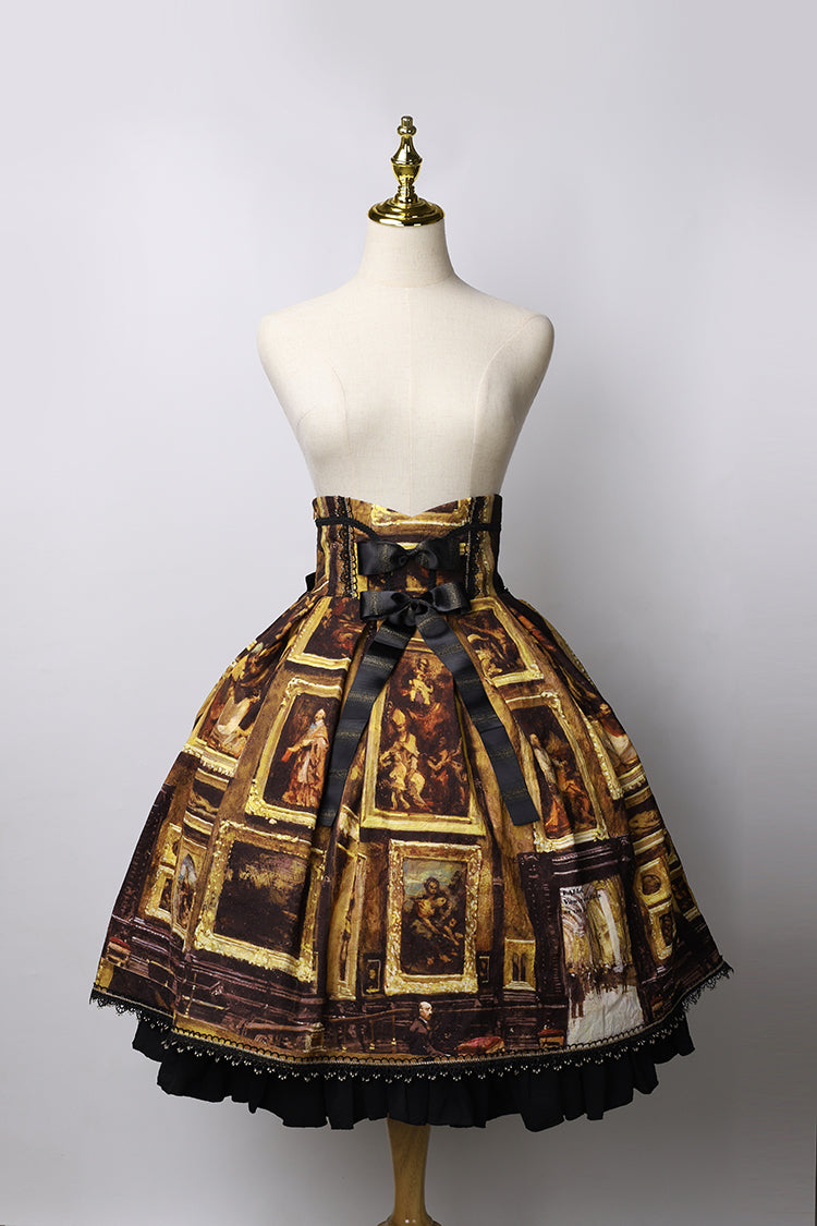 Balladeer - Golden Gallery - Elegant High Waist Lolita SK