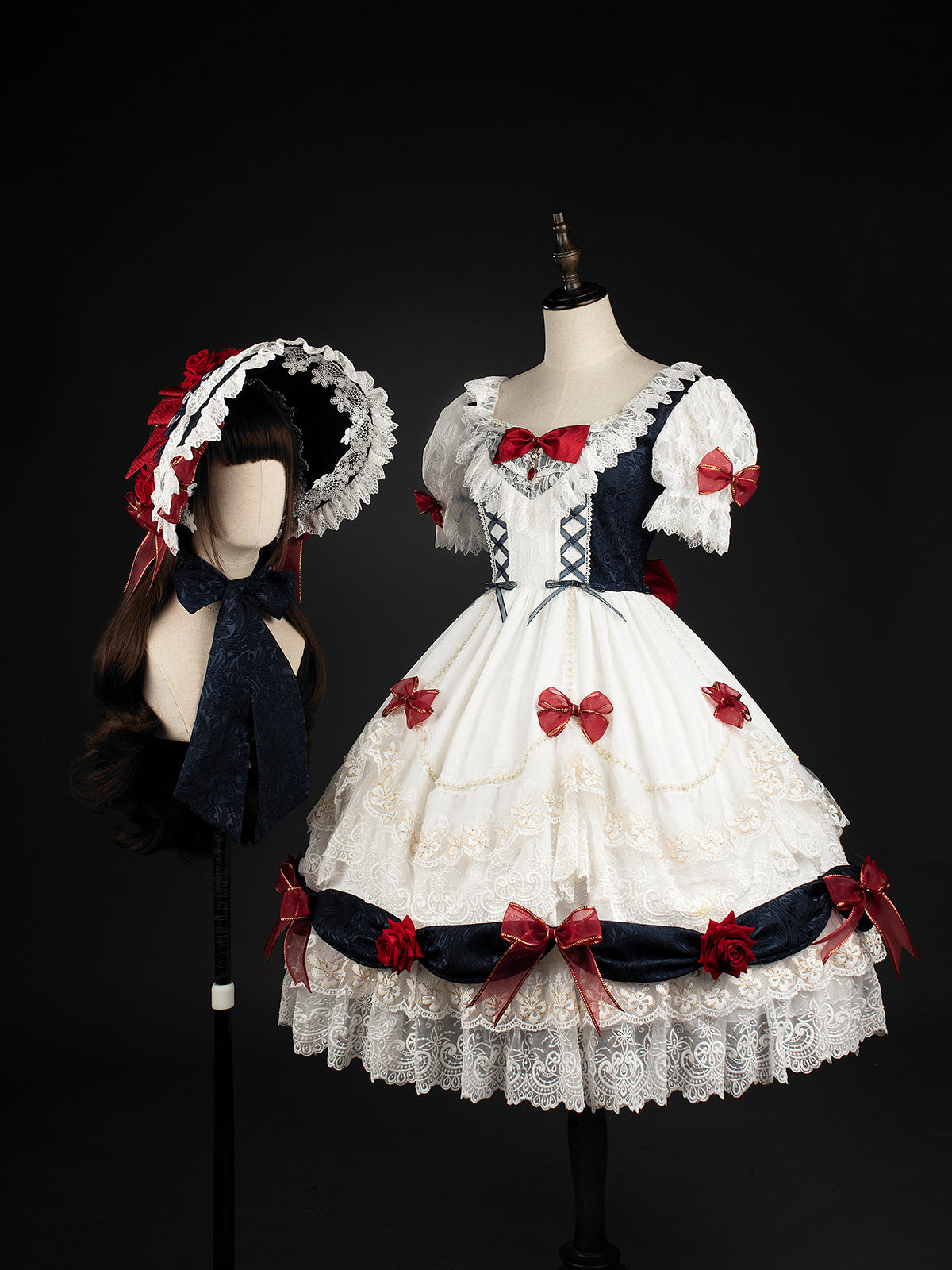 Youpairui - Snow White Sweet Lolita OP Dress