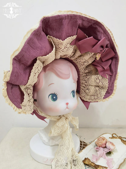 Miss Point - Lilyka Garden - Classic Lolita Headdress and Necklace Brooch Bow Trailing