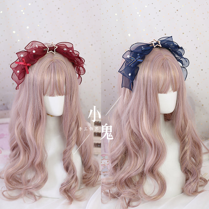 Xiaogui - Daily Lolita KC, Bow Pearl Headband