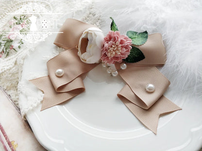 Miss Point - Dawn Girl - Reto Elegant lolita OP Dress Lace Long Sleeve