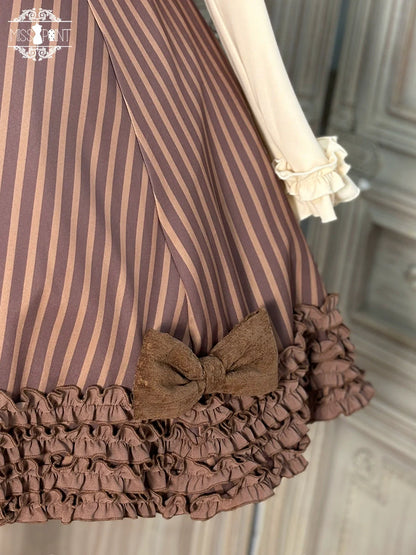 Miss Point - Classic Lolita JSK Customized Stripe Lolita Dress