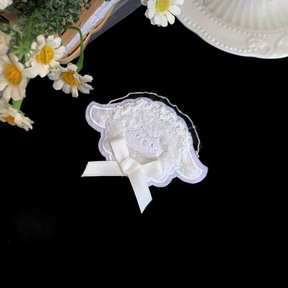 With PUJI - Puppet Box - Kawaii Lolita Bag Lamb Kitten Detachable Bag Dress Hat