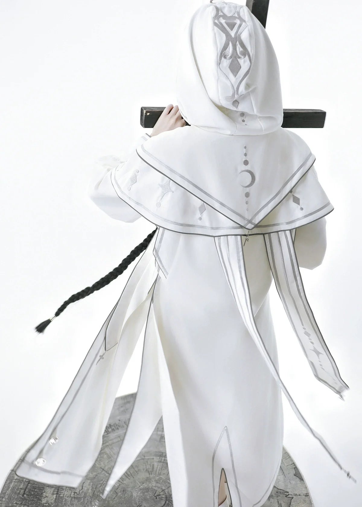 Cornfield Lolita - Bionic Dimension - Cyber-Lolita Techwear Cloak Set