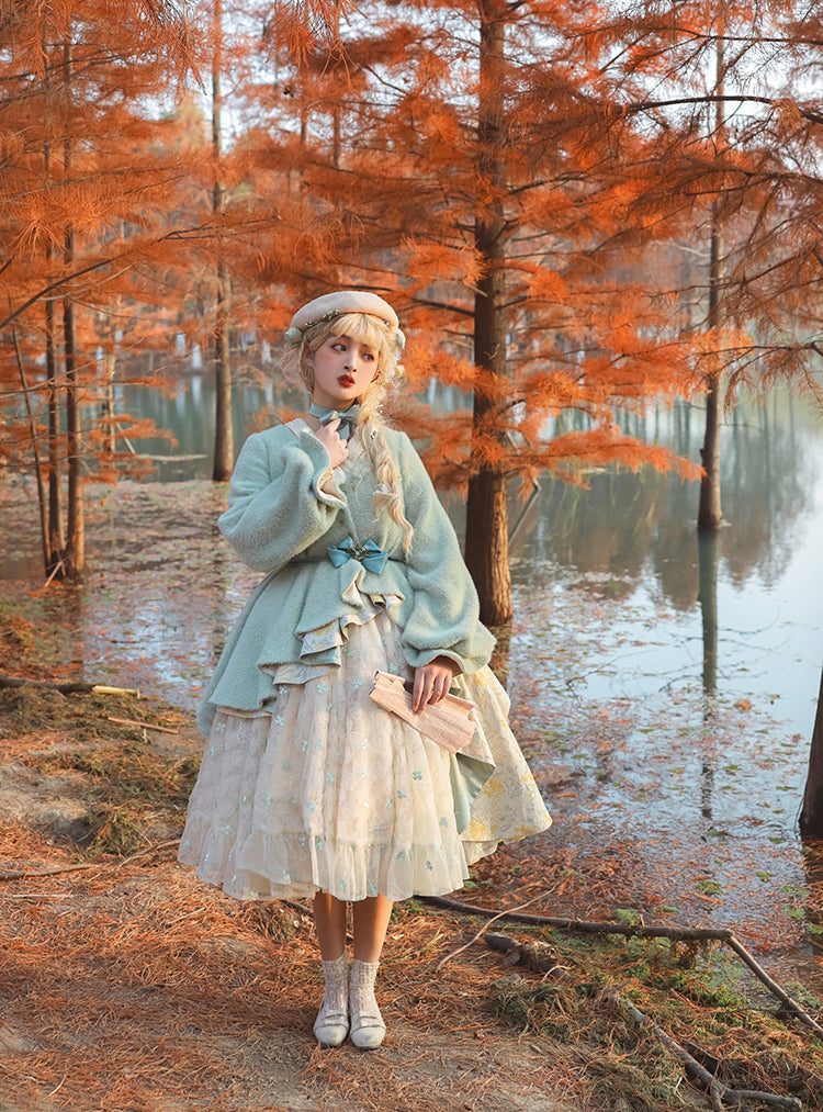 Fantastic Wind - Resurrection - Elegant Embroidery Lolita JSK Set