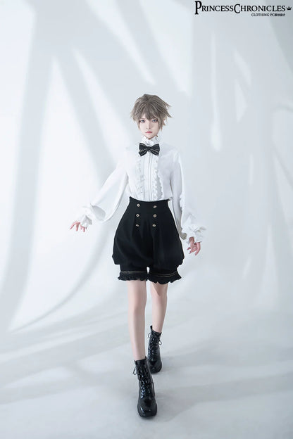 Princess Chronicles - Desperate Bunny - Ouji Lolita Vest Shorts Set