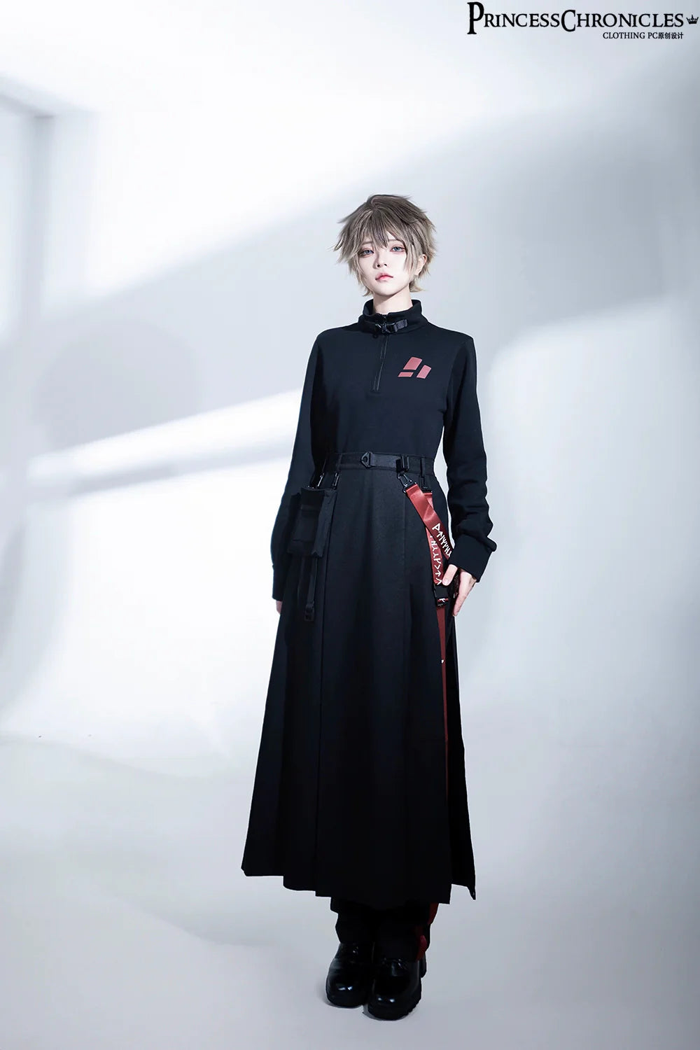 Princess Chronicles - Nameless Blade - Waste Soil Handsome Black Skirt