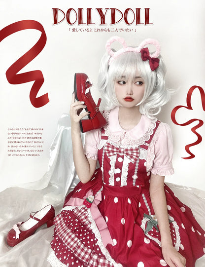 Dolly Doll - Lovers' Gift - Round Toe Middle Heel Mary Jane Lolita Shoes