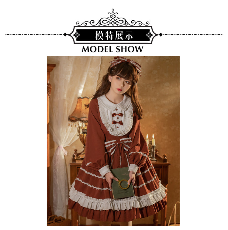 Eieyomi - Pastorale Rabbit - Kawaii Lolita OP Dress