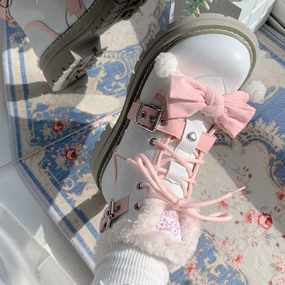 StarsCrwon - Sweet Lolita Shoes Winter Lolita Martin Boots