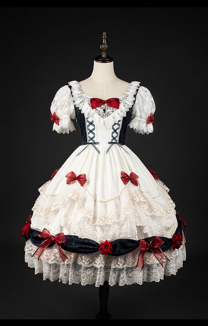 Youpairui - Snow White Sweet Lolita OP Dress
