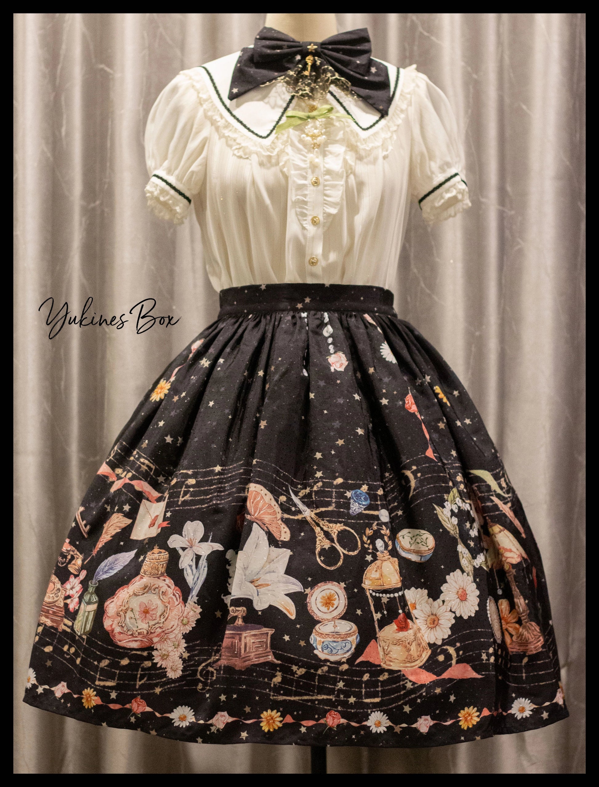 Yukines Box - Suyu Flower Sea - Elegant Lolita Dresses Floral Print JSK SK