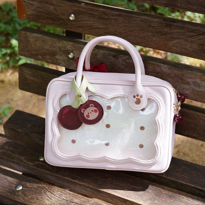 Morning Glory - Kawaii Lolita Bag Cherry Biscuit Shoulder Crossbody Handbag