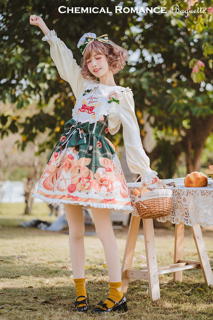 Chemical Romance - Bread New Out of the Oven - Elegant Lolita Salopette Dress