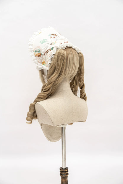 Babyblue - Bear Honey - Sweet Lolita Accessory Gingerbread Man Design