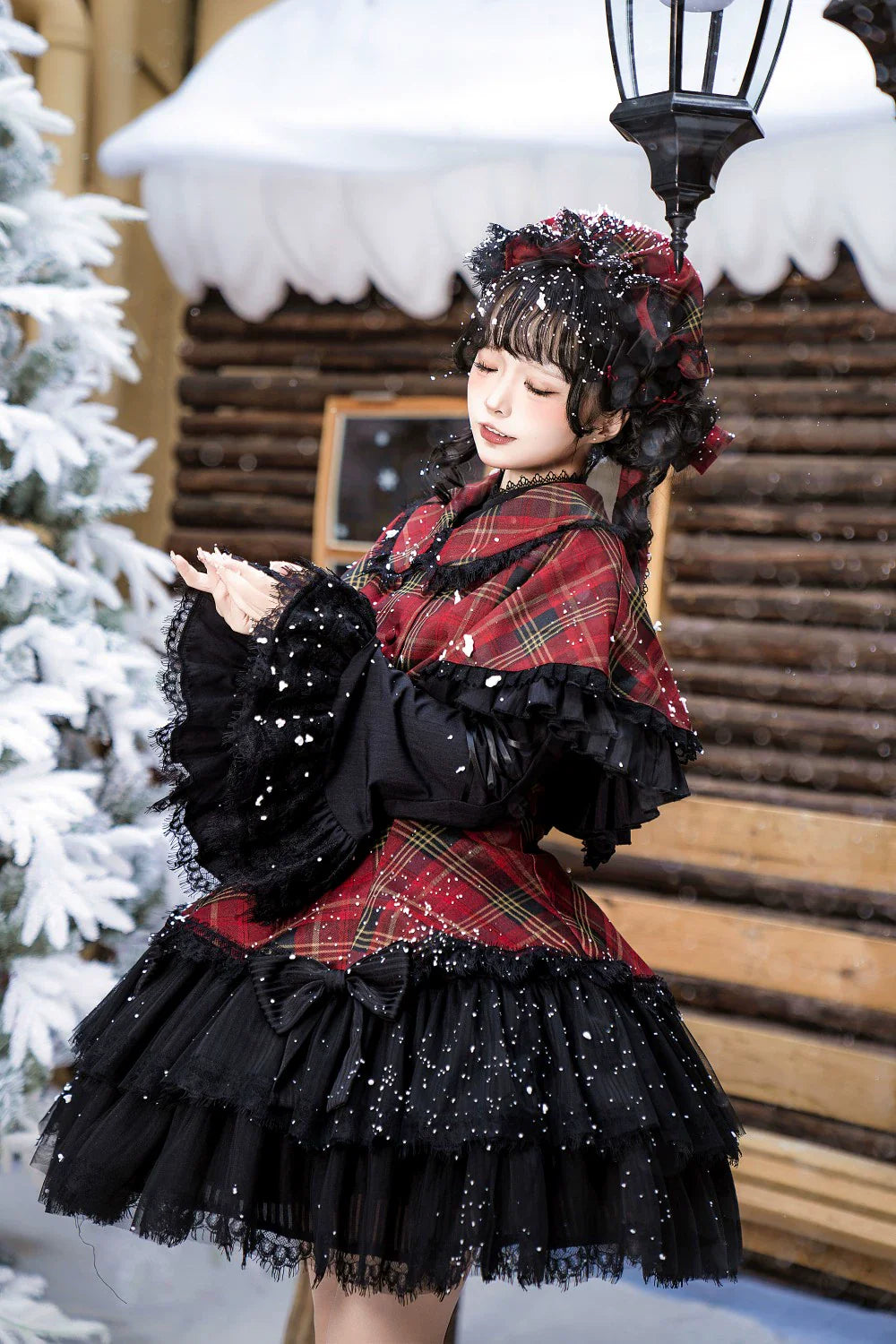 Frozen in time - Bunny Fantasy - Gothic Lolita JSK Dress Princess Sleeve Shirt