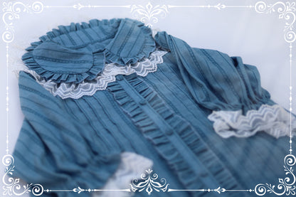 MIST - Sweet Lolita Golilla Short Sleeve Shirt