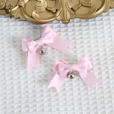 Xiaogui - Sweet Japan Fashion Lolita Bell Bow Clip