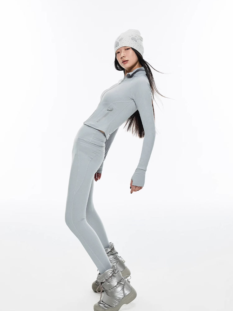 High waist cycling pants【s0000007032】