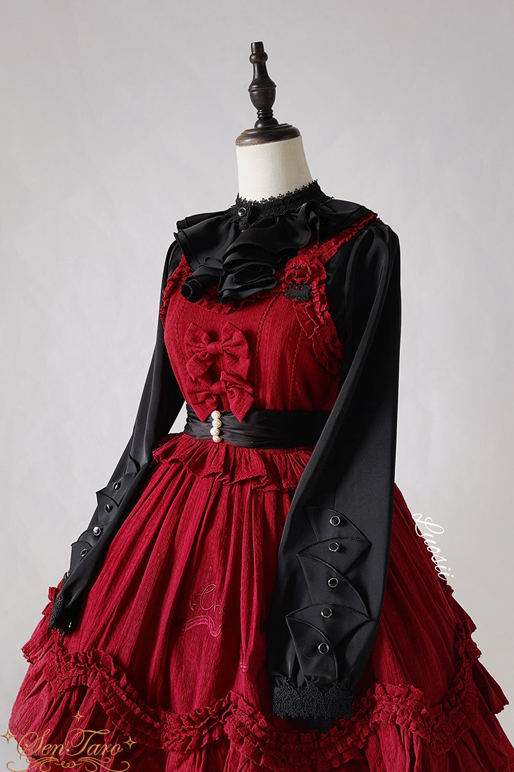 Sentaro - Dark Forest - Elegant Baroque Lolita Blouse