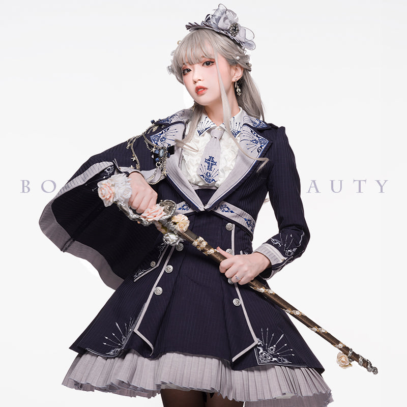 Youpairui - Sheffield - British Style Lolita JSK Set