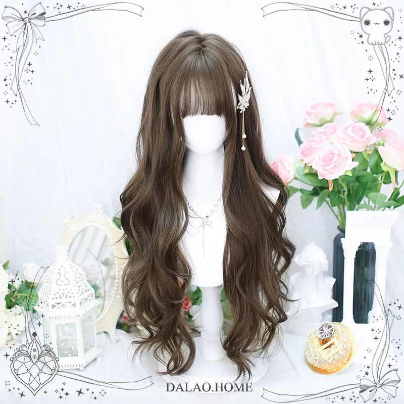 Dalao - Natural Lolita Wig Gentle Long Curly Hair