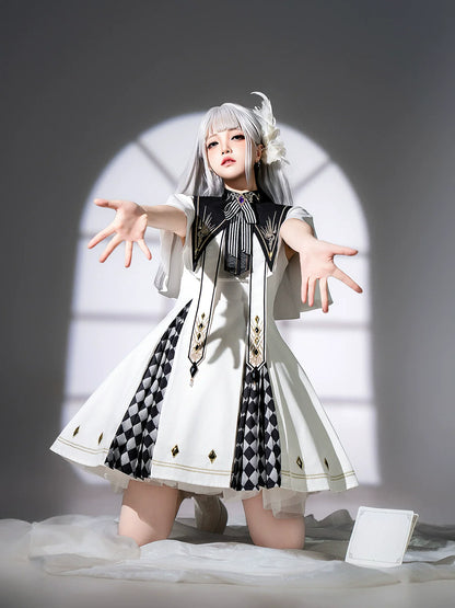 Your Princess - Eye of Truth - Elegant Gothic Lolita Dress Suit With Embroidery