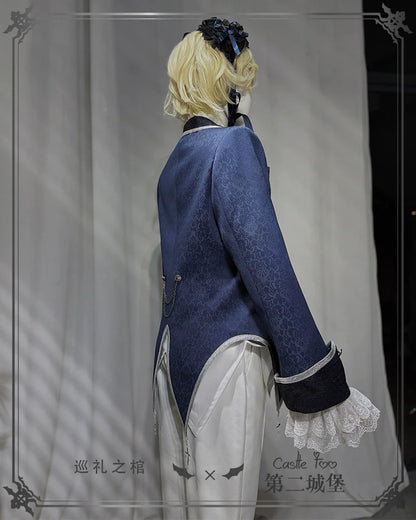 CastleToo - Coffin of Pilgrimage - Medieval European Ouji Lolita Shirt & Pants Suit