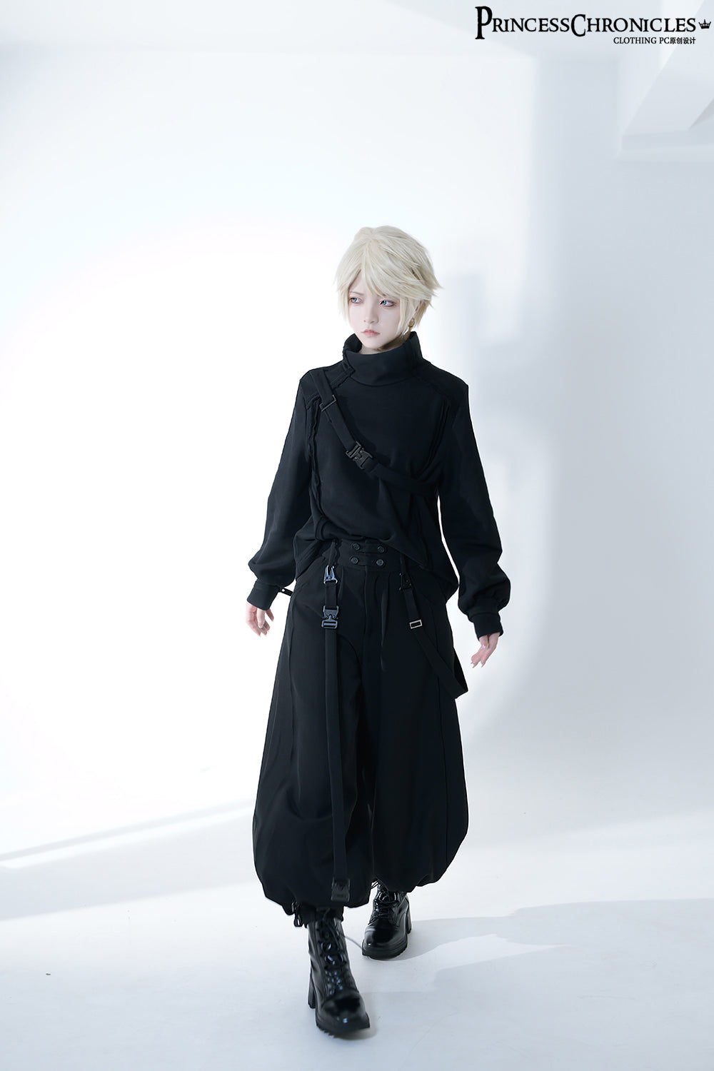 Princess Chronicles - Functional Rabbit - Handsome Gothic Lolita Pantsuit