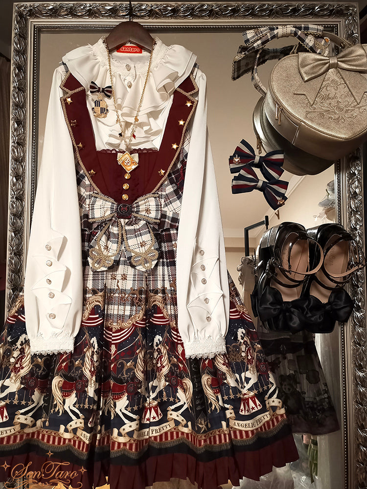 Sentaro - Dark Forest - Elegant Baroque Lolita Blouse