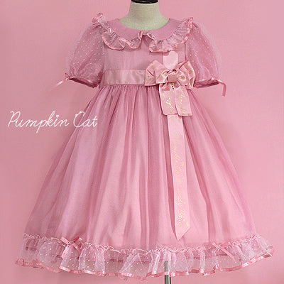 Pumpkin Cat - Candy Boxes Sweet Lolita OP Dress