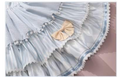 Forest Fluorescent Carps - Ouji Lolita Suit Circus Prince Shorts and OP Dress