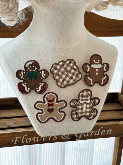 Babyblue - Bear Honey - Sweet Lolita Accessory Gingerbread Man Design