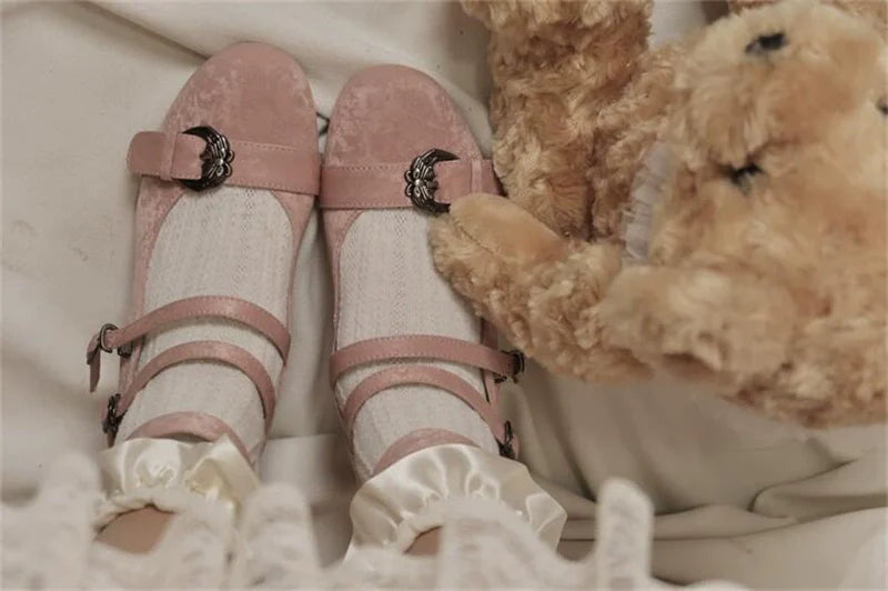 MR.Qiutian - Velia - Elegent Lolita Shoes CLA Thick Heel Shoes