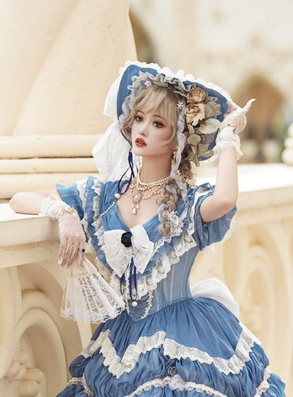 Rose of Sharon - Theresa - Vintage Wedding Lolita Necklace