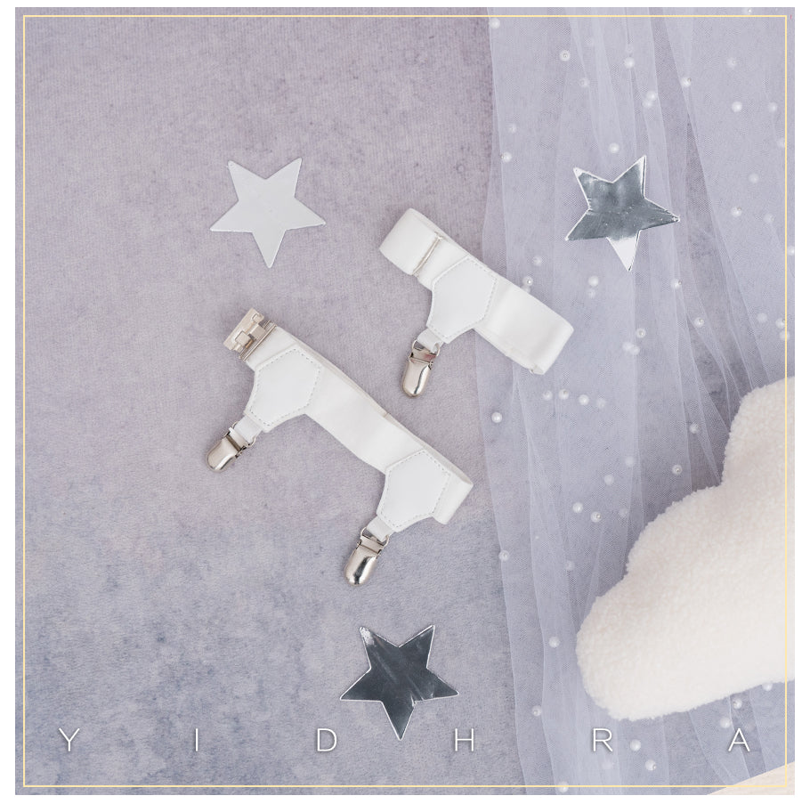 Yidhra - Lolita Tights Holdups Anti-slip Leg Clips