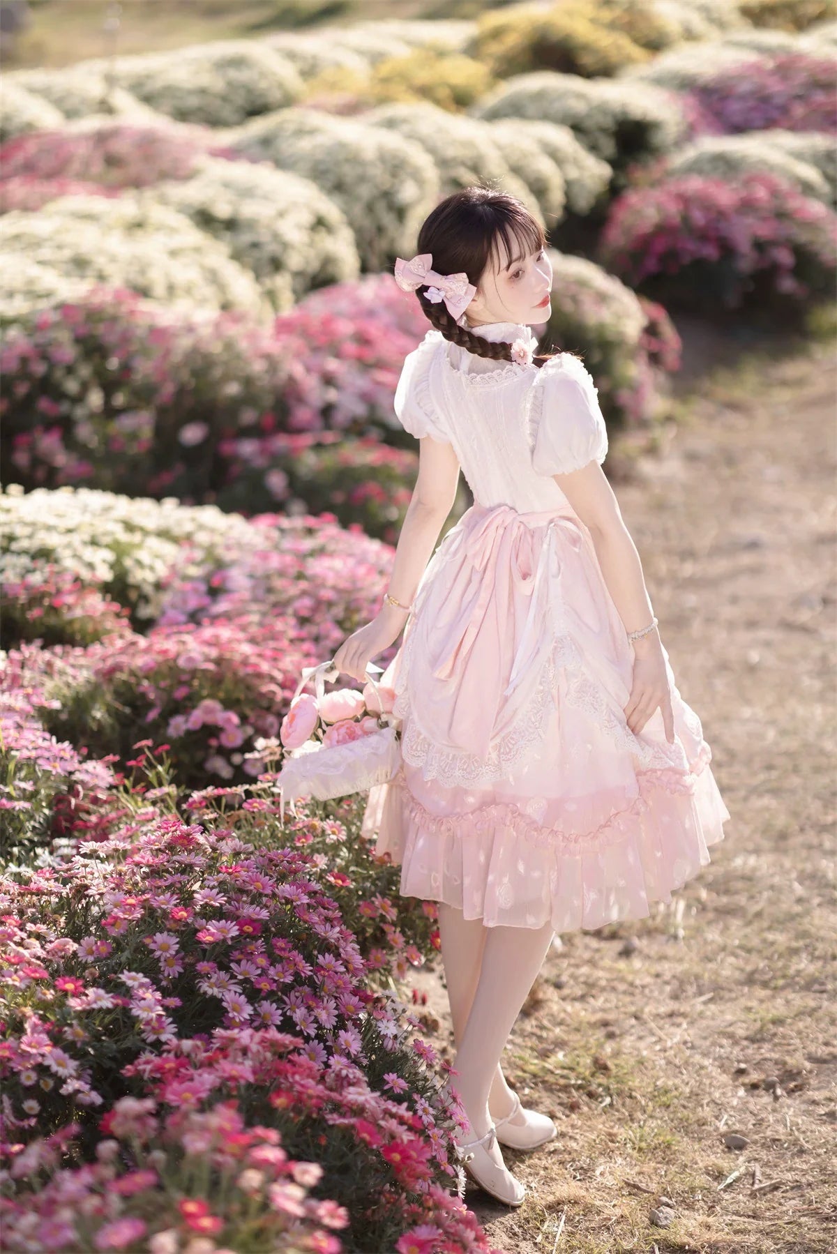 Cornfield Lolita - Elegant Lolita Dress Short Sleeve OP