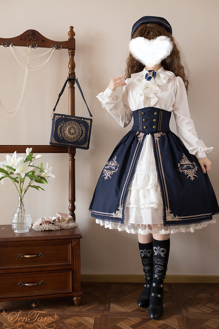 Sentaro - Dark Forest - Elegant Baroque Lolita Blouse