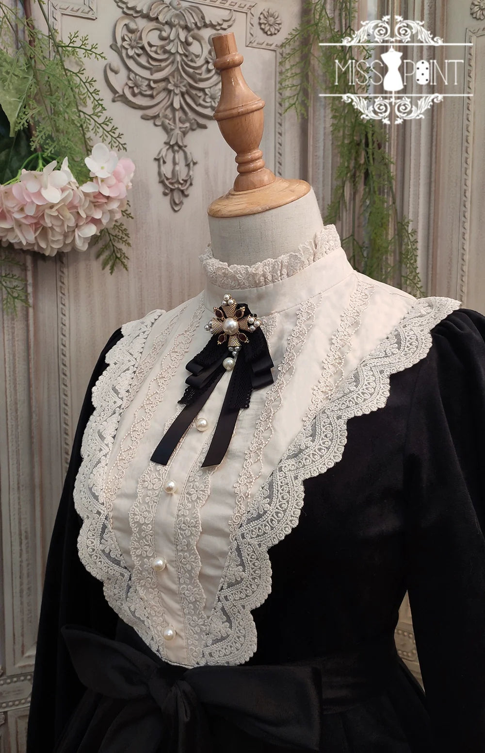 Miss Point - Customized Lolita Dress Vintage Elegant Velvet OP Dress