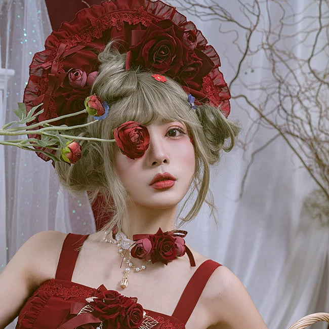 Dawn And Morning - Rozen Maiden Accessories Lolita BNT Choker Cuffs