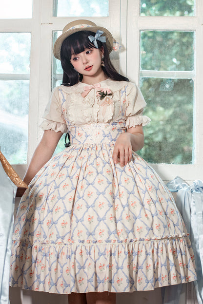 Miss Point - Happy Summer - Elegant Lolita Floral JSK Dress
